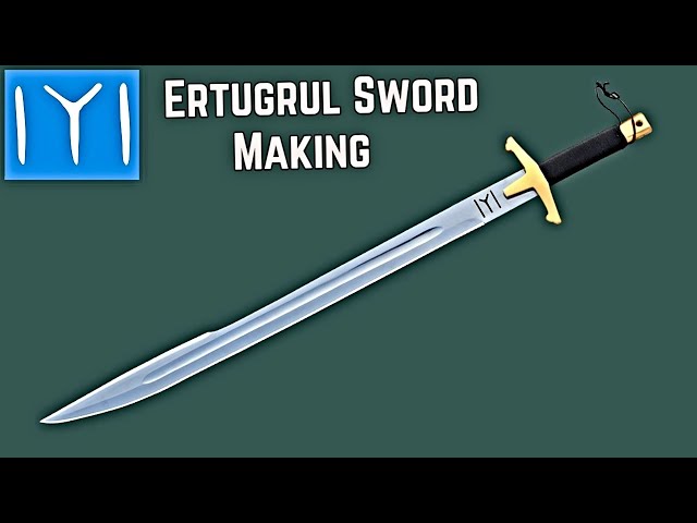 Making a Dirilis ERTUGRUL SWORD with Handmade  - #RajputKnives