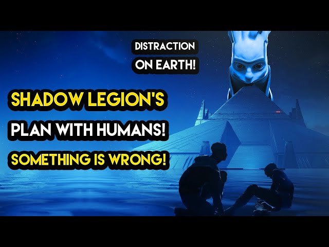 Destiny 2 - SOMETHING IS NOT RIGHT ON EARTH! Shadow Legion Plan Under The Witness