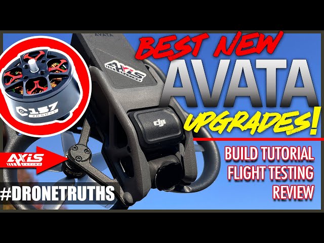 BEST DJI AVATA Upgrade - Axis Flying C157 Motors - FULL BUILD Video, FLIGHT TESTING, & REVIEW
