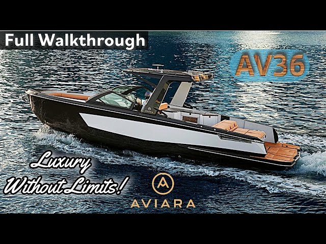 Unveiling the Features of the Aviera 36 | Boat Tour
