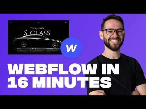 Learn Webflow in 16 Minutes (2021 Crash Course)