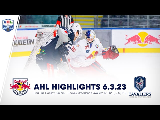 AHL Highlights | Red Bull Hockey Juniors vs. Unterland | VF 1 | 06.03.23