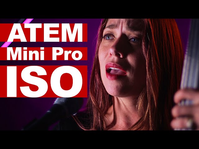 ATEM Mini Pro ISO featuring LIVE Music by Emily Turner