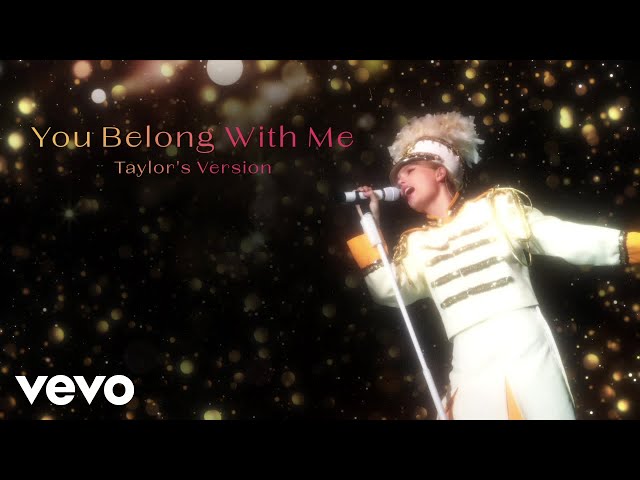 Taylor Swift - You Belong With Me (Taylor's Version) (Lyric Video)