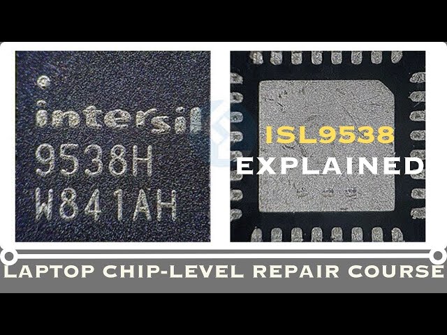 ISL9538B/H Charging ic Explained || Laptop Repair