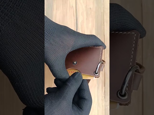 leather card case wallet #shorts #cardholder #cardcase #leathercardholder  #cardwallet