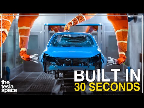 How Tesla Builds A New Car Every 30 Seconds!