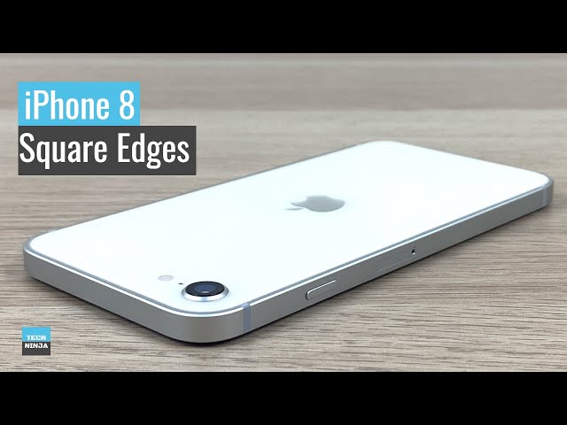 Custom iPhone 8 with Square Edges (Like iPhone 12 Series)