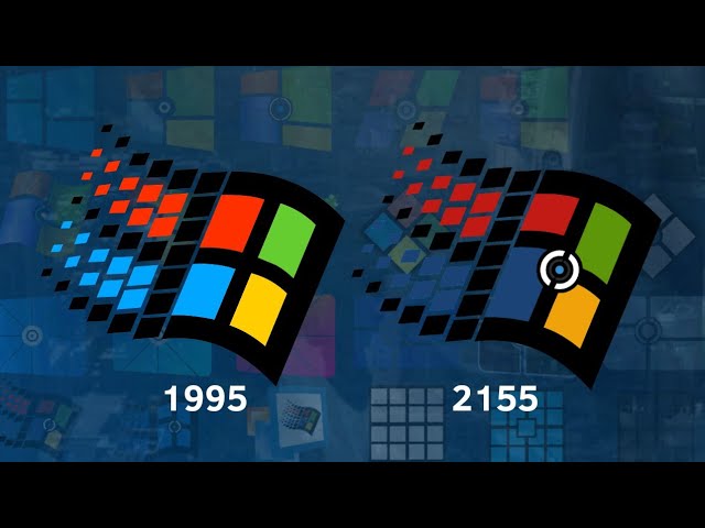 Windows Logo Evolution 1985-3500