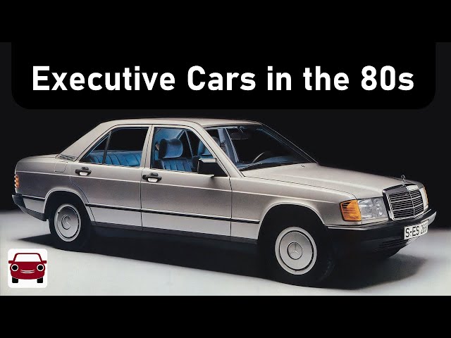 The 1980s Executive Car Story