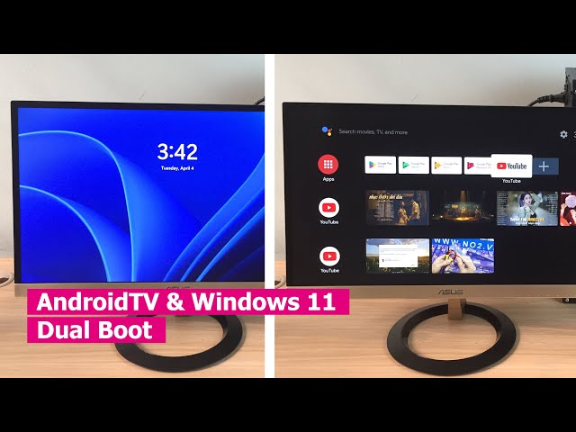 How to install AndroidTV alongside Windows 11/10