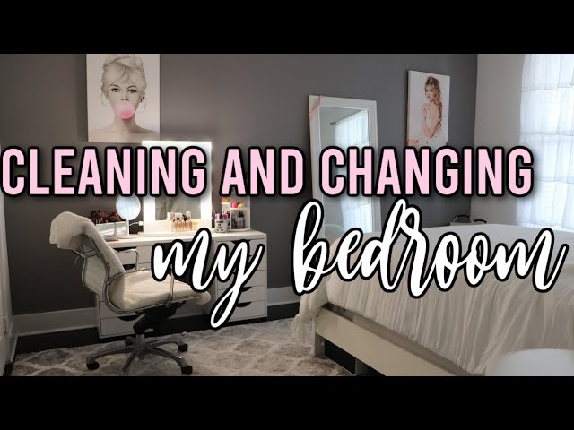 TIDYING UP & CHANGING MY BEDROOM-GYPSY WIFE LIFE-DECLUTTER & ORGANIZING-CLEANING MOTIVATION