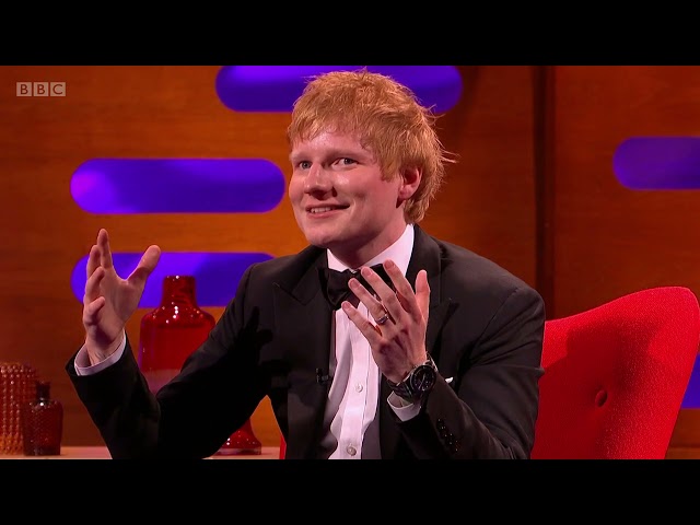 Ed Sheeran on The Graham Norton Show. Interview. 24 Sep 21.
