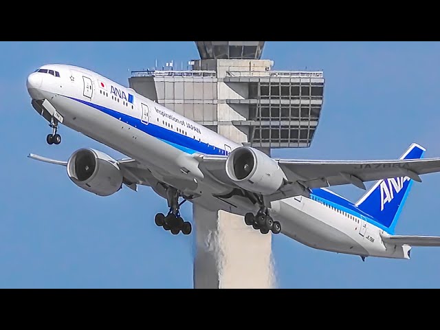 30 MINUTES of GREAT Plane Spotting at New York JFK International Airport [JFK/KJFK]