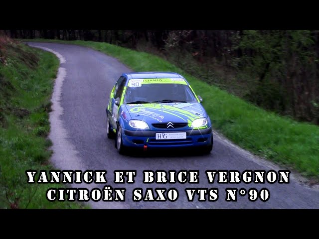 Rallye du Pays de Gier 2024 - Citroën Saxo VTS N°90 - Yannick et Brice VERGNON
