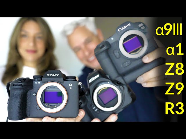 GAME OVER Canon & Nikon! Sony a9 III vs R3, Z8 & Z9