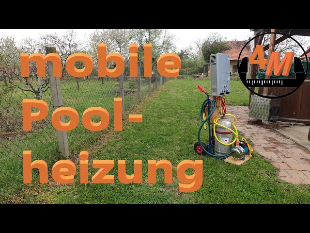 mobile Poolheizung 👷 selber bauen - 4M