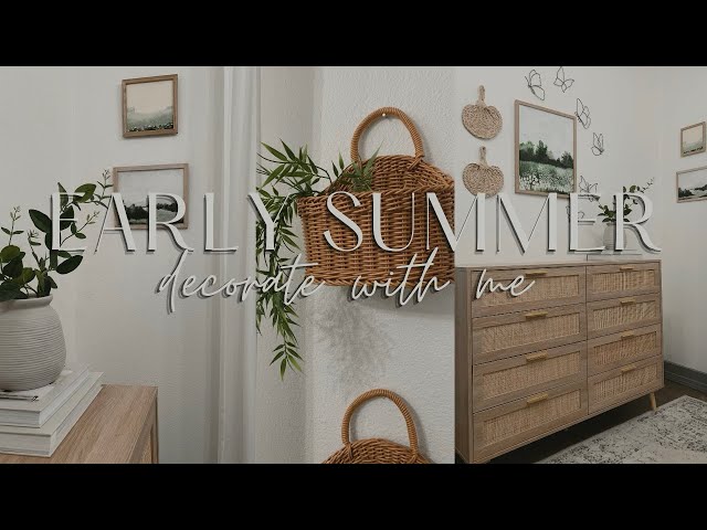 🌱 EARLY SUMMER DECORATE WITH ME | Bedroom Refresh 2024