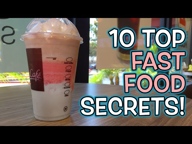 TOP 10 Fast Food SECRETS You NEED to Know!