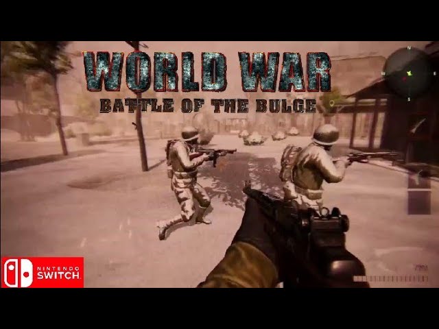 World War Battle Of The Bulge Nintendo switch gameplay
