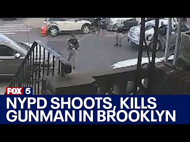 NYPD shoots, kills gunman in Brooklyn