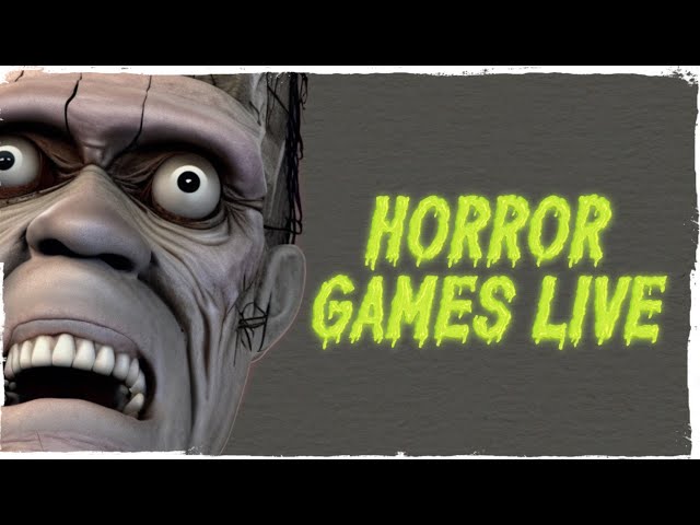 Scary Horror Games LIVE {Echoes Of The Living, Resident Evil Containment}