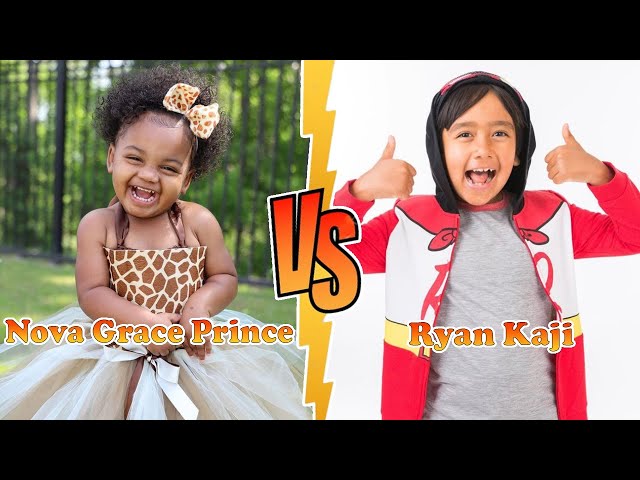 Ryan Kaji VS Nova Grace Prince (The Prince Family) Transformation 👑 New Stars From Baby To 2023