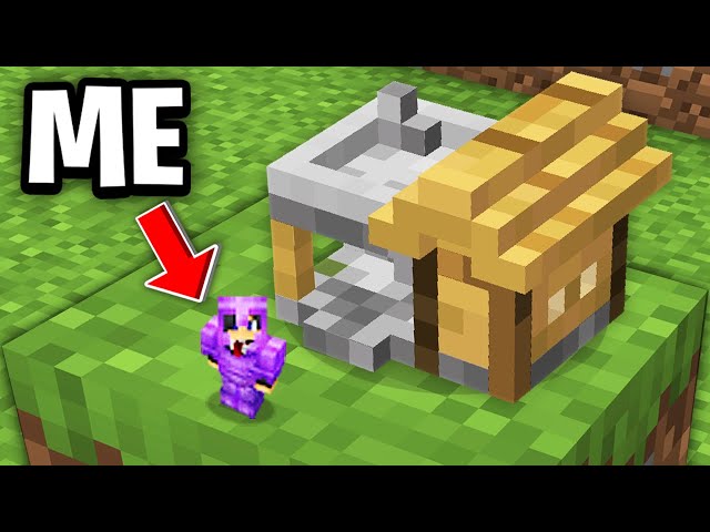 I Built Minecraft's Smallest Base...
