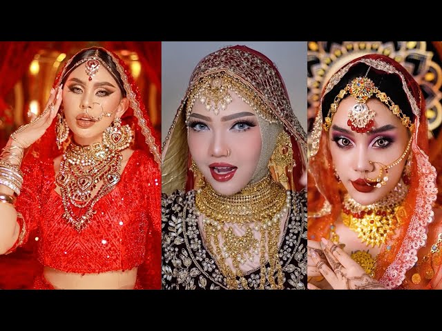 Asoka Makeup Trend | Indian Makeup Trend From Viet Nam | Trend Makeup Ấn Độ | New TikTok Trend