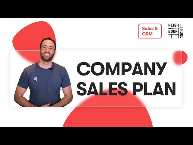 How to Develop a Company Sales Strategy & Marketing Strategy Plan for Your Business