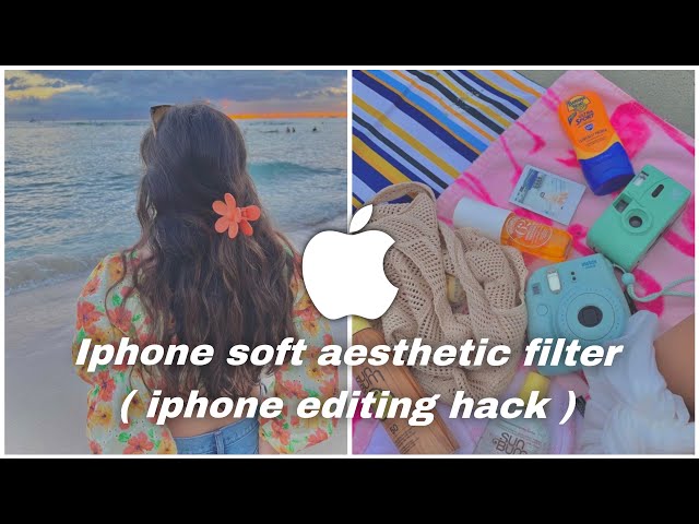 iphone soft aesthetic filter | Iphone camera roll Edit | New iphone Editing hack | iPhone filter
