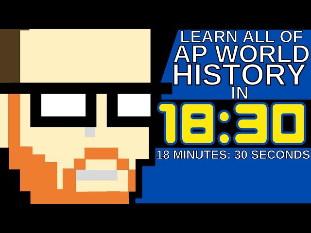 AP WORLD HISTORY IN 18 MINUTES #apworld  #apworldhistory