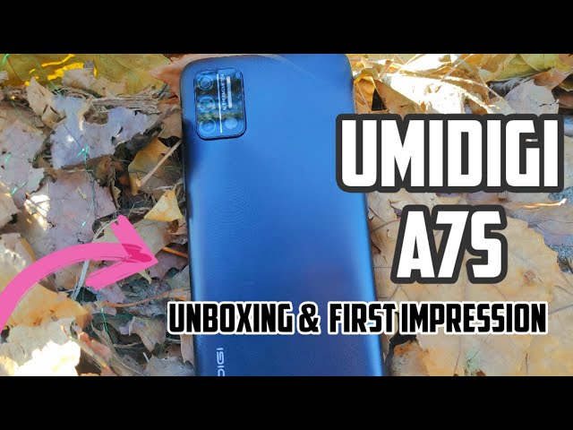 Umidigi A7s UnBoxing | World’s 1st AI Thermometer Entry-Level Smartphone!