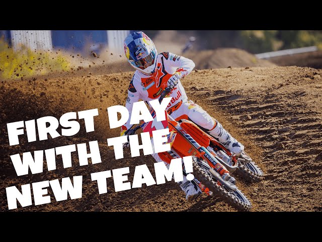 FIRST DAY WITH RED BULL KTM! | Chase Sexton VLOG