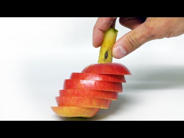 Easy Apple Trick - Back to School Lunchbox