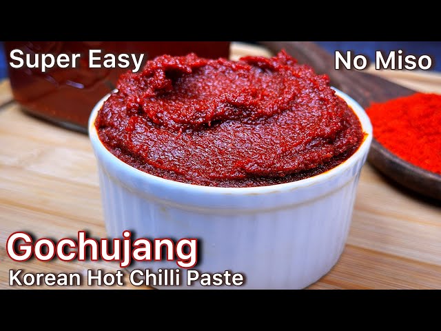 Homemade Gochujang ! How to Make Korean Hot Chili Paste at Home ?