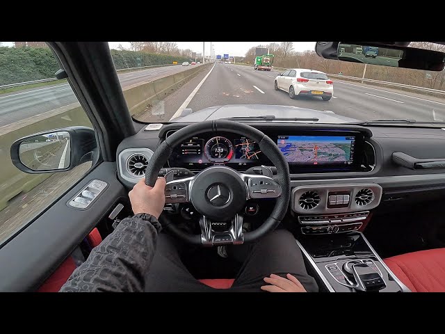 The New Mercedes AMG G63 G Class 2024 Test Drive