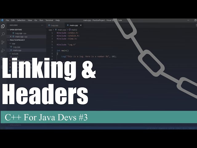 Linking and Header Files  | C++ For Java Devs Ep. 3