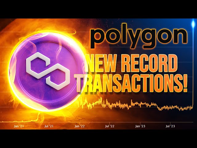 Polygon Transactions Skyrocket To Record High!🚀$MATIC Update🔥