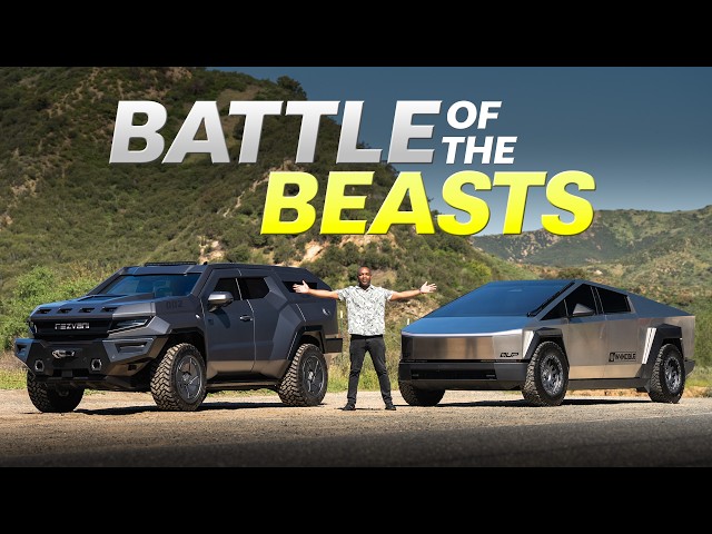 Tesla Cybertruck VS Rezvani Vengeance: Battle Of The BEASTS! | 4K