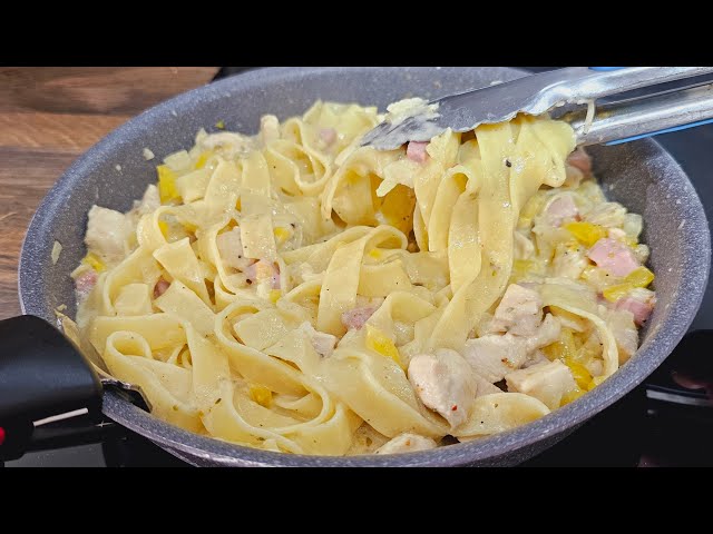 It's so delicious that you can't stop eating! This is how you cook pasta in Italy!
