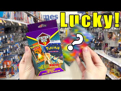 ✨Shiny Pokemon FOUND in Mystery Box at the Store! (card opening)