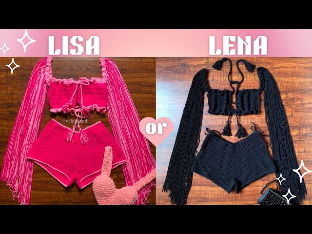 Lisa or Lena 💝 (Would you rather) | Pink or Black 🎀