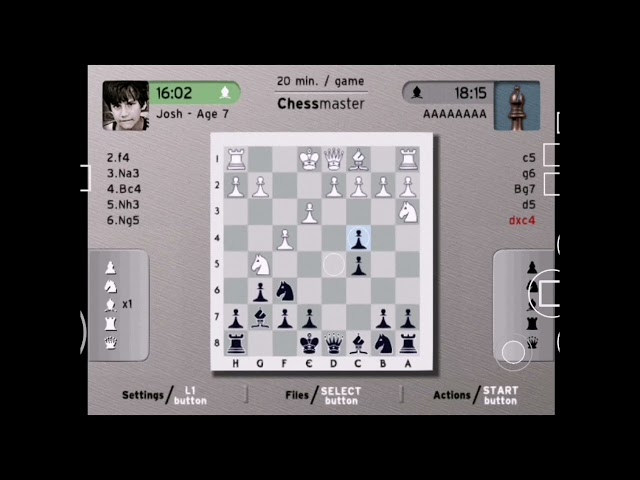 Chessmaster (PS2) - Championships, Initiates, The Valliant Chessmen.
