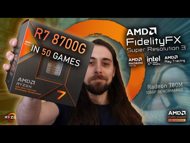 Radeon 780M (Ryzen 7 8700G) - 50 GAMES Tested at 1080P | Ray Tracing, FSR3 & More!