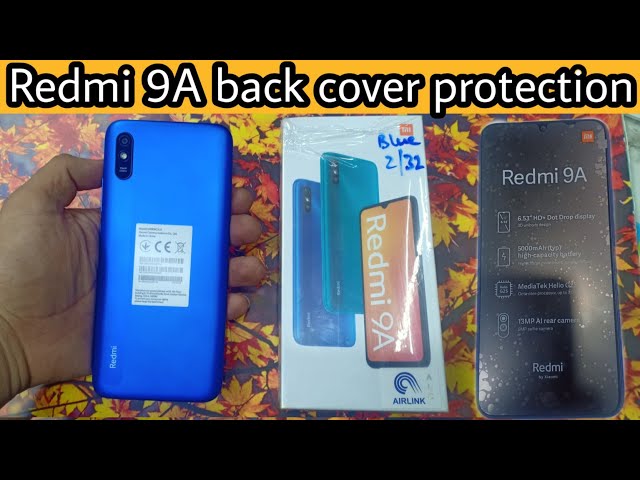 Redmi 9A | redmi 9a back cover protected with matt transparent sheet |dtech |