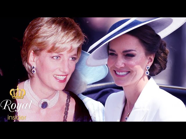Catherine paid tribute to Diana during the Queen's birthday parade - Royal Insider