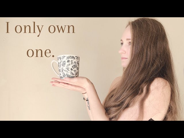 Things I only own ONE of | MINIMALISM
