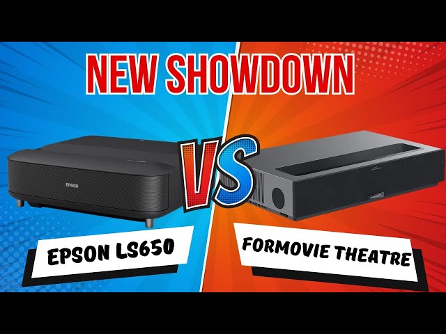 Epson LS650B Ultra Short Throw Projector vs Formovie Theatre Comparison - Which Is Truly Brighter?