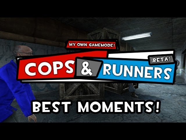 MY OWN GAMEMODE (Cops and Runners [BETA] Funny Moments!)